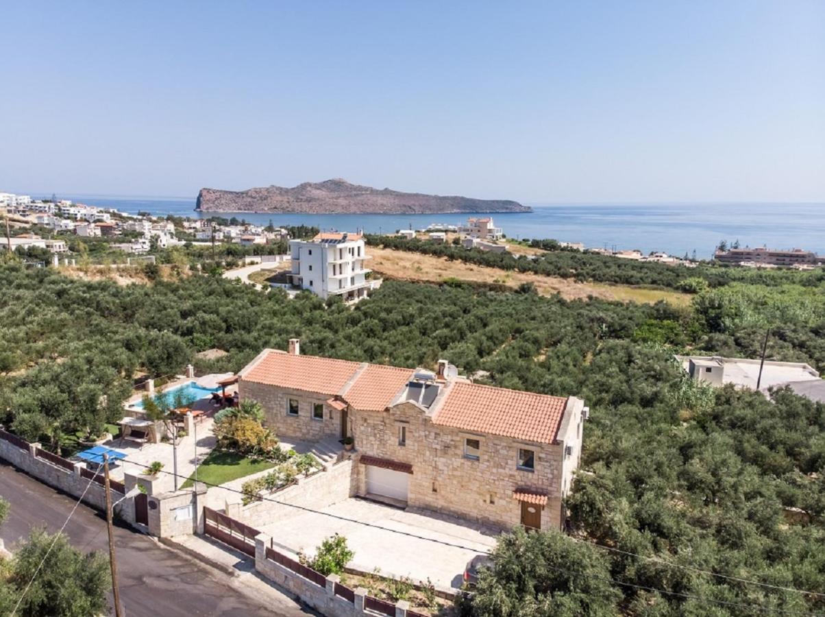 Villa Chara Chania Agia Marina Exteriör bild