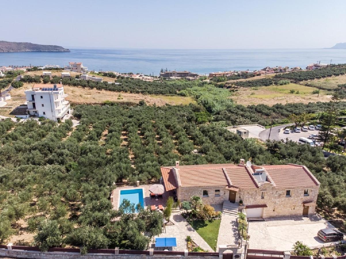 Villa Chara Chania Agia Marina Exteriör bild