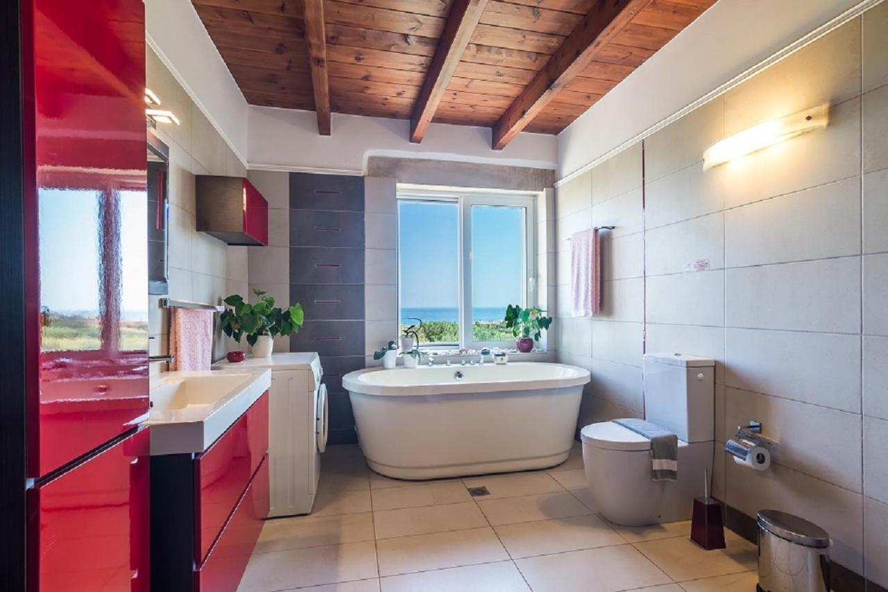 Villa Chara Chania Agia Marina Exteriör bild
