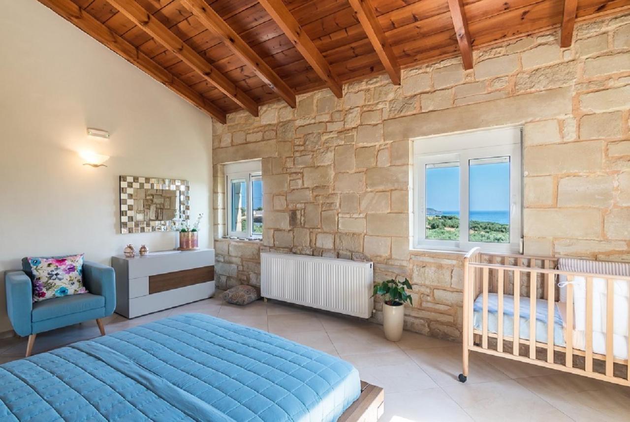 Villa Chara Chania Agia Marina Exteriör bild