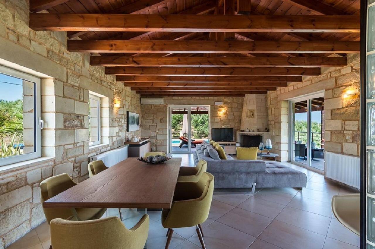 Villa Chara Chania Agia Marina Exteriör bild