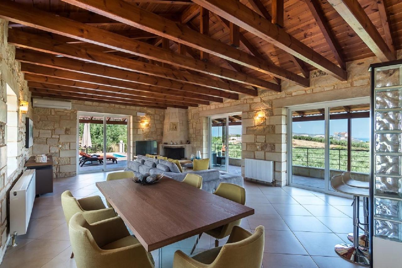 Villa Chara Chania Agia Marina Exteriör bild