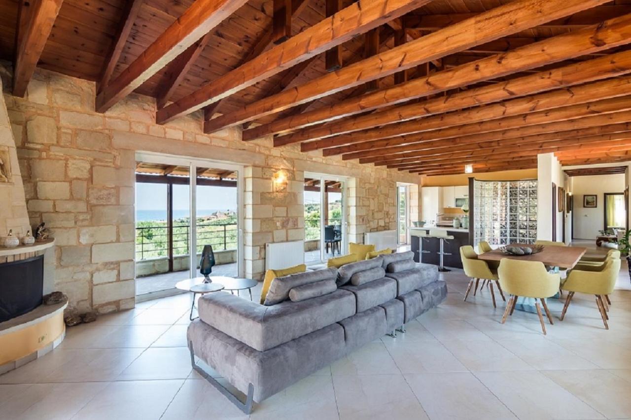 Villa Chara Chania Agia Marina Exteriör bild