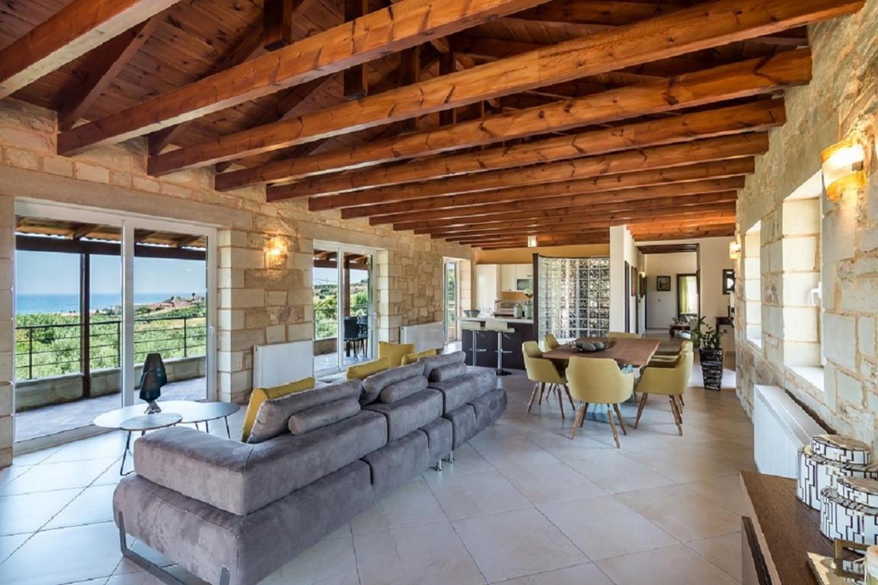 Villa Chara Chania Agia Marina Exteriör bild