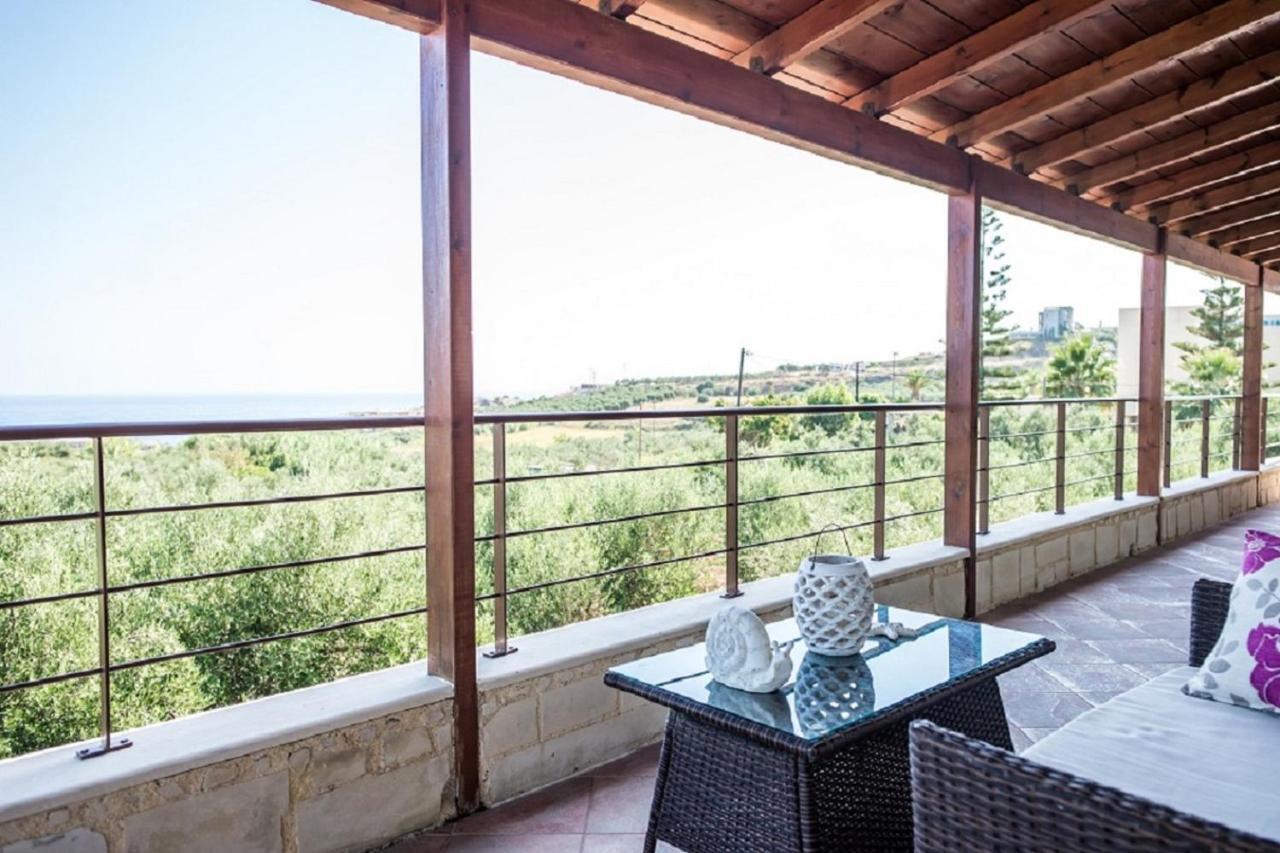 Villa Chara Chania Agia Marina Exteriör bild