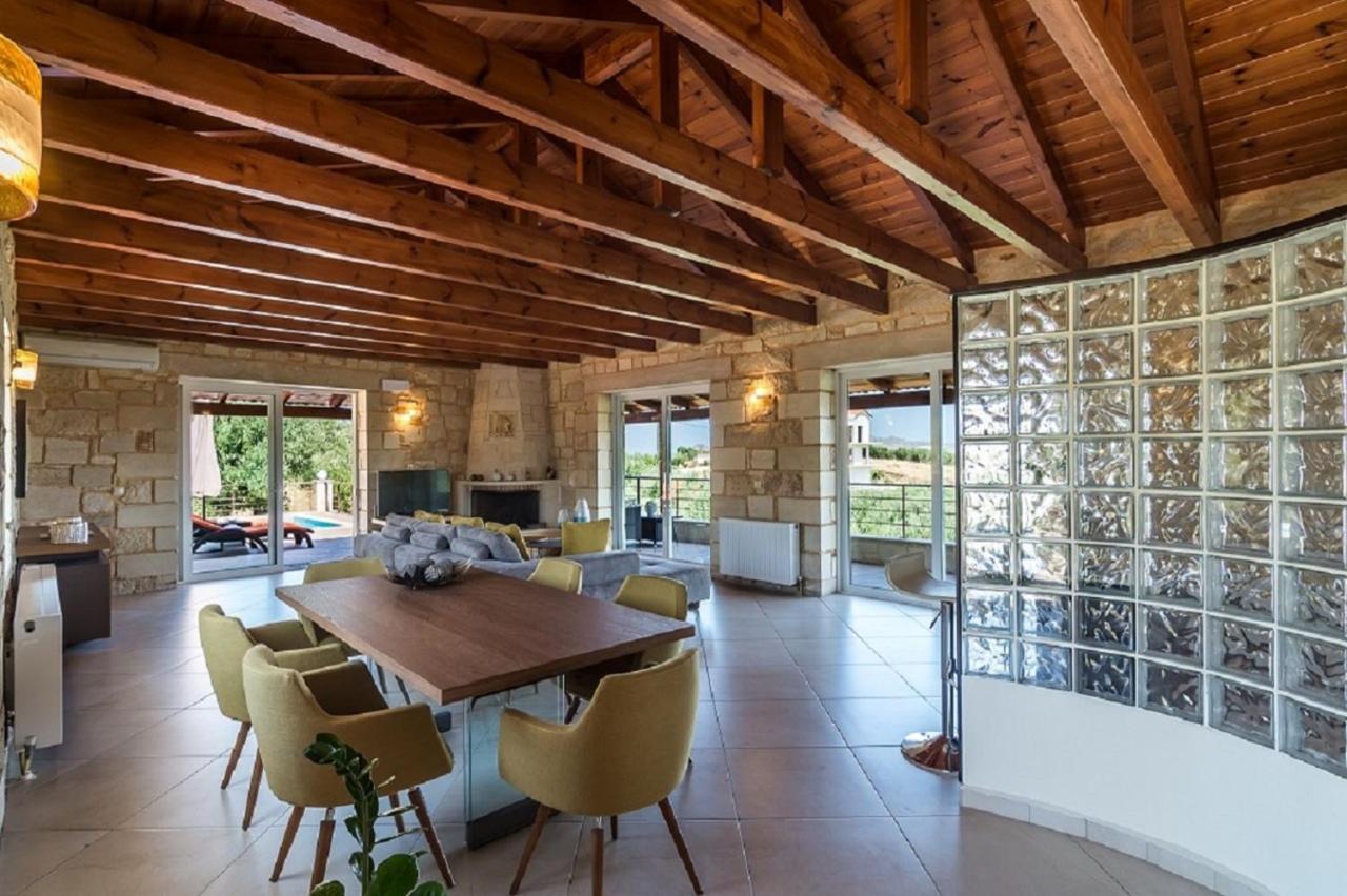 Villa Chara Chania Agia Marina Exteriör bild
