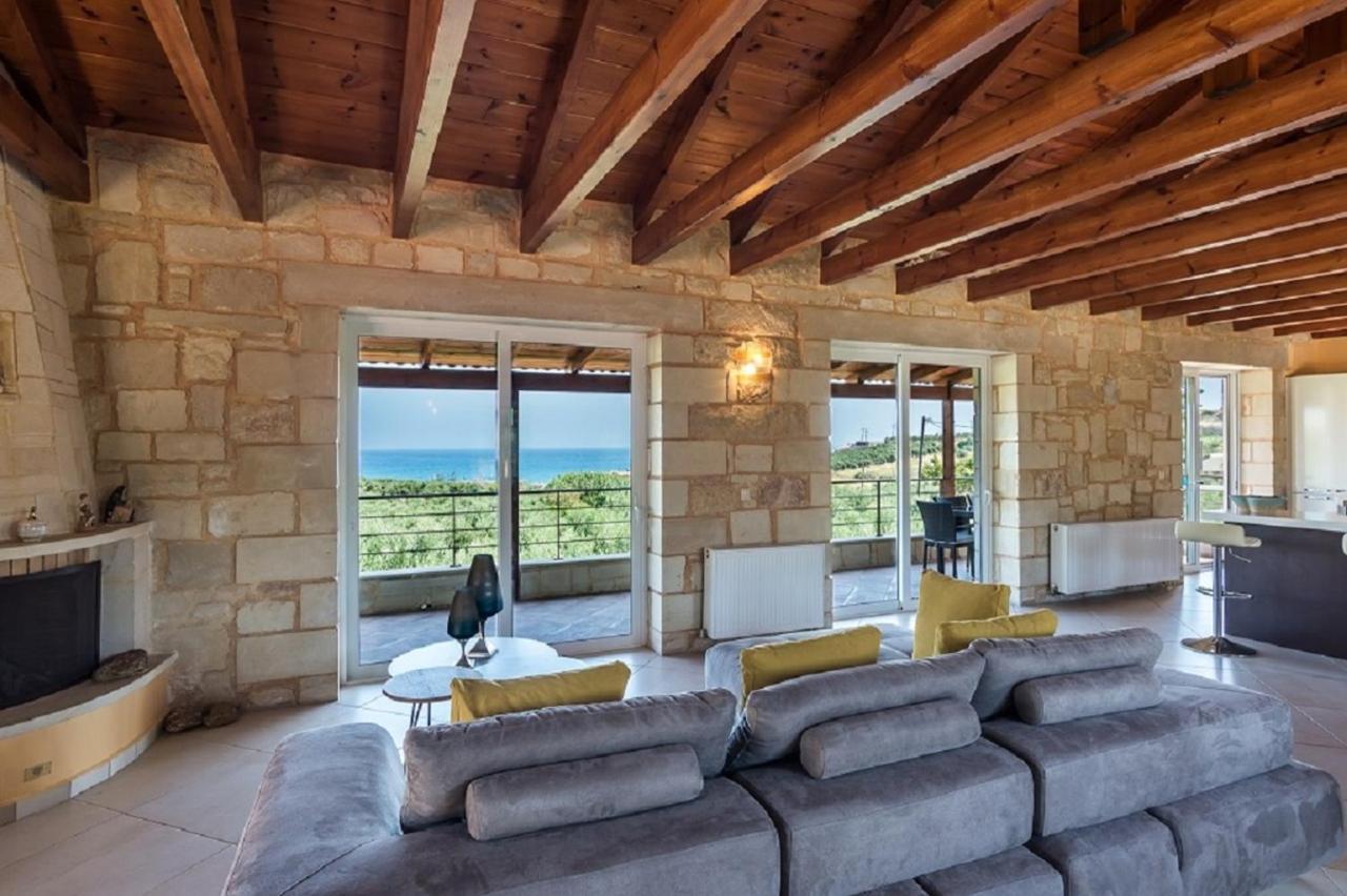Villa Chara Chania Agia Marina Exteriör bild
