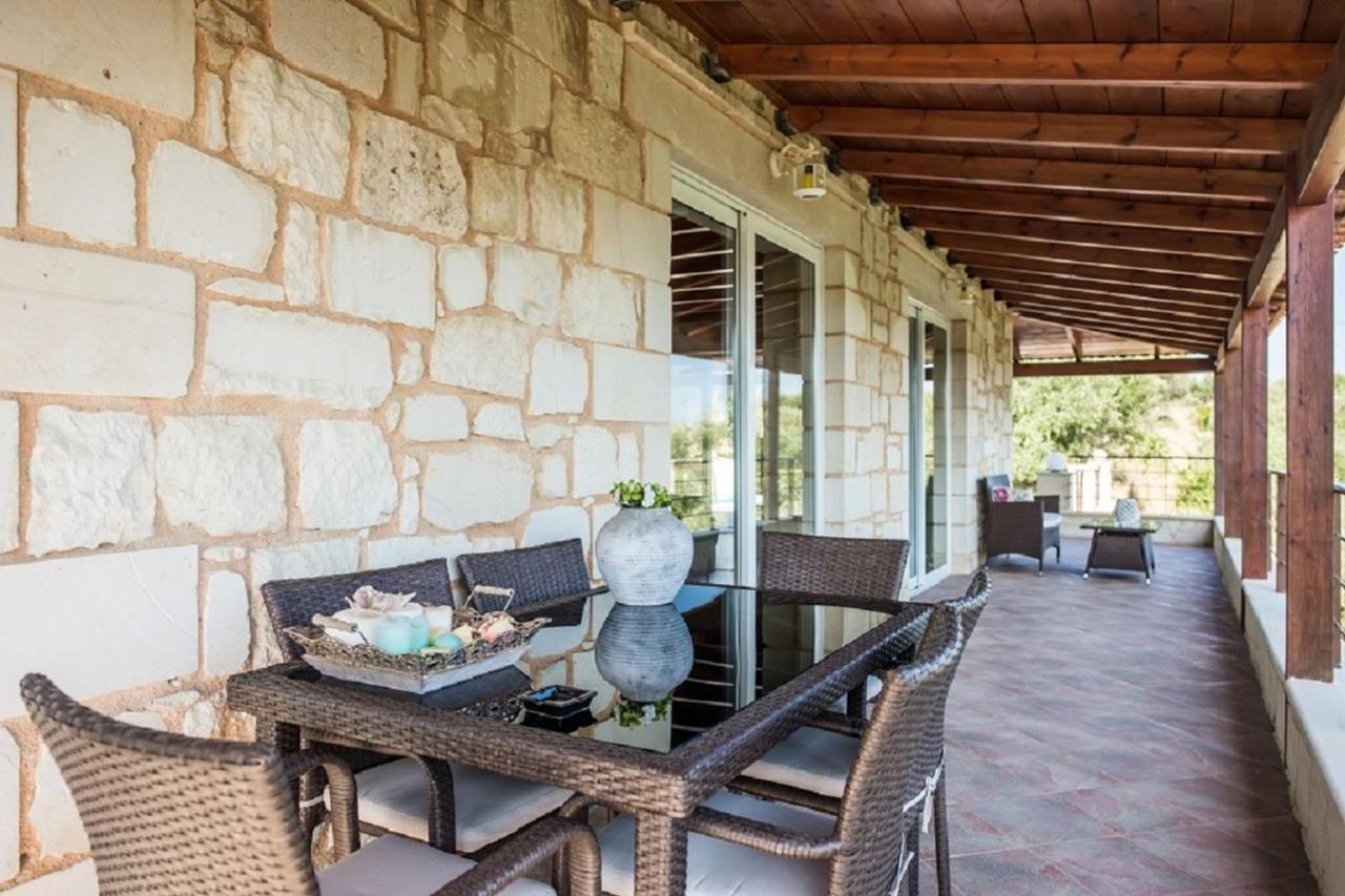 Villa Chara Chania Agia Marina Exteriör bild