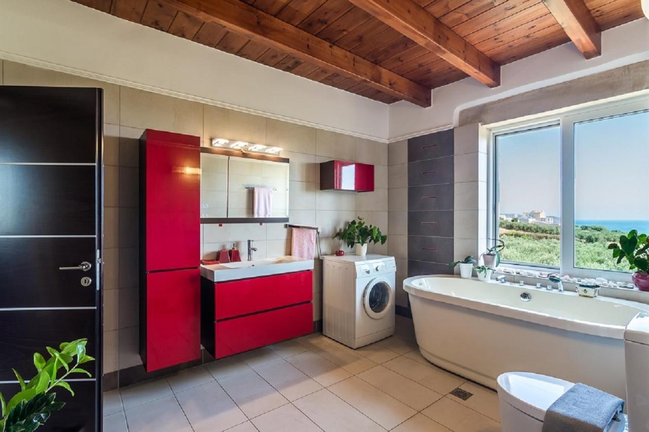 Villa Chara Chania Agia Marina Exteriör bild