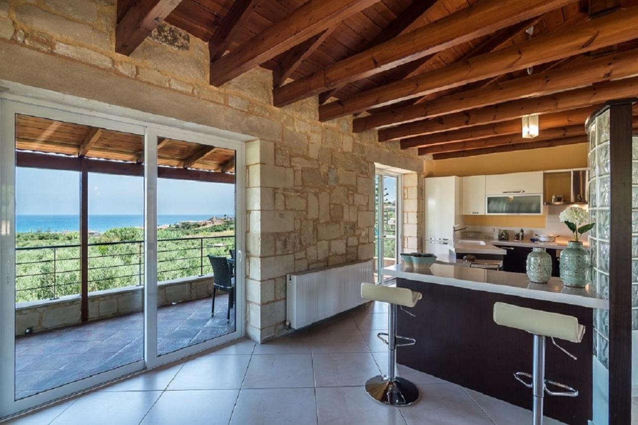 Villa Chara Chania Agia Marina Exteriör bild